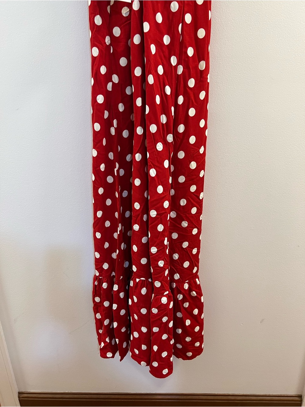 30. A New Day Purple Maxi Linen Blend Dress Straps - Picture 5 of 15